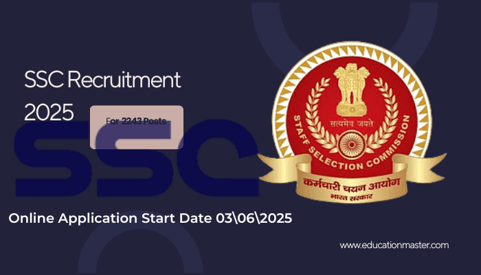 SSC Recruitment 2025